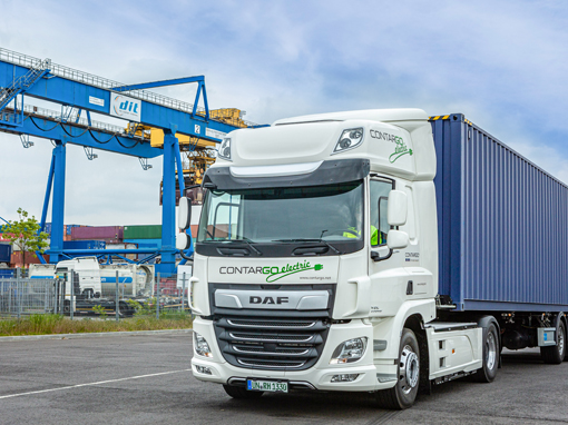 DAF CF Electric zdobywa nagrodę „Zielonej ciężarówki”