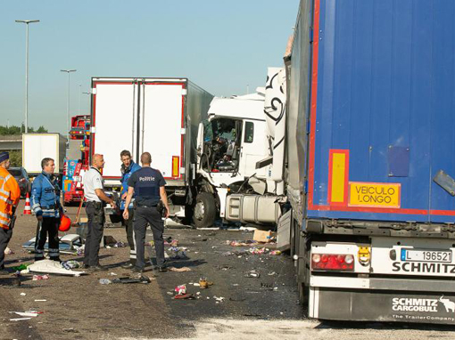 Śmiertelny wypadek na E17 w Belgii