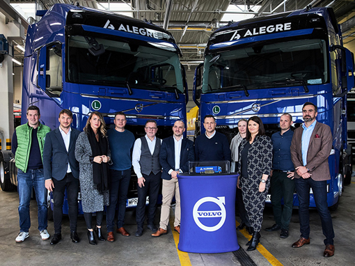 Flota Alegre Logistic powiększy się o 10 ciągników Volvo FH