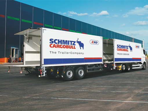 Zmodernizowany zestaw chłodniczy Schmitz Cargobull