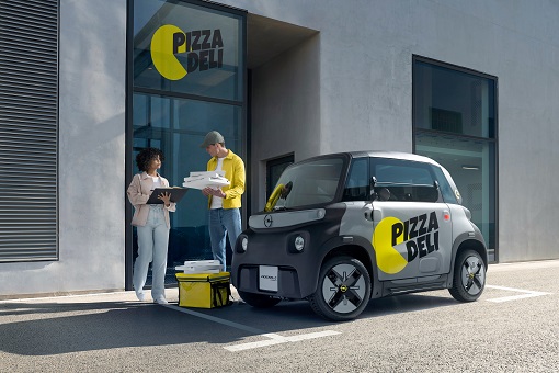 Elektryczny mikropojazd dostawczy Opla