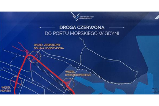 Droga Czerwona zapewni bezpośrednie połączenie Portu Gdynia z siecią dróg krajowych