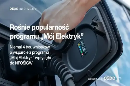 Rośnie popularność programu „Mój Elektryk”