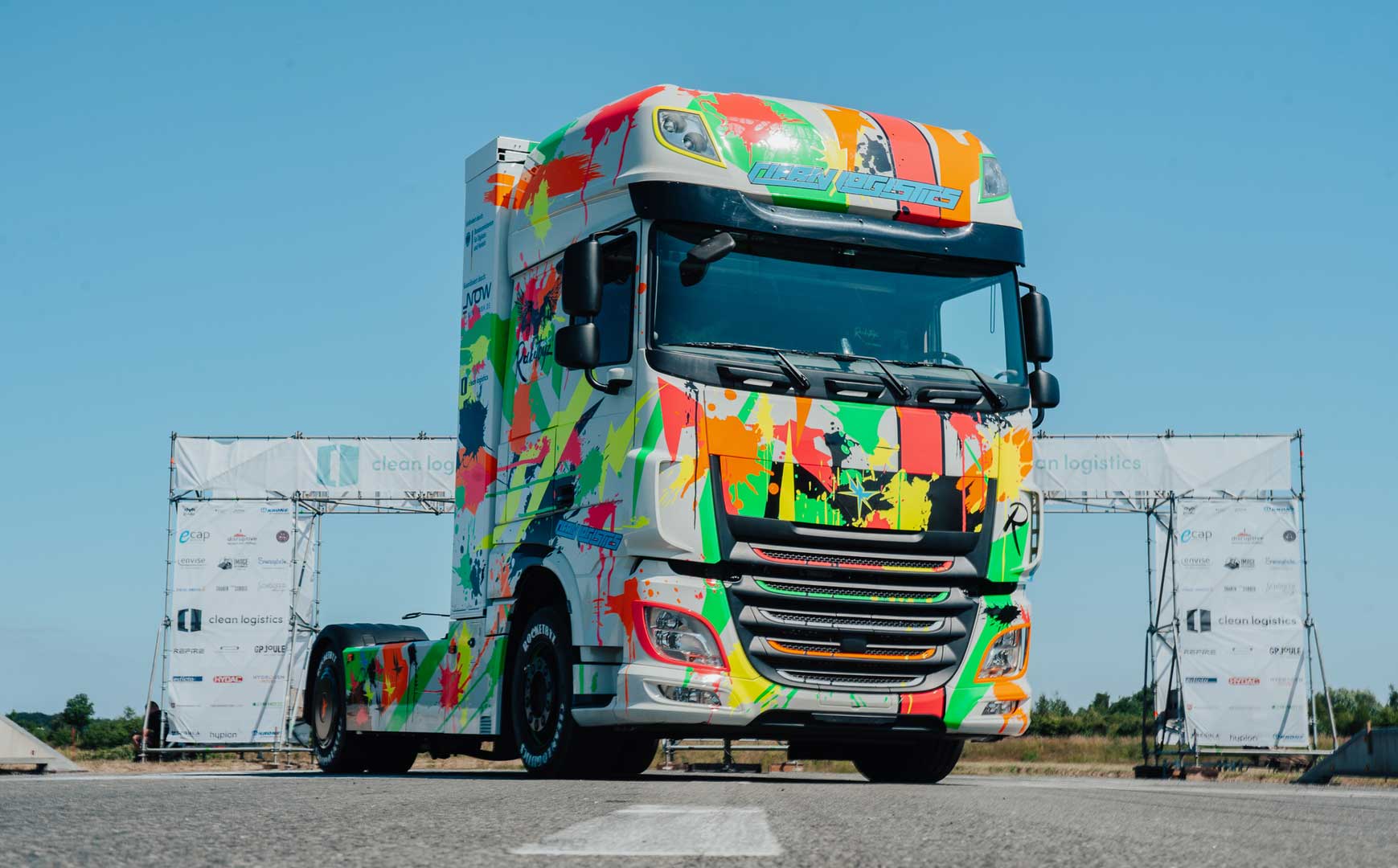 Clean Logistics zaprezentował ciężarówkę na wodór