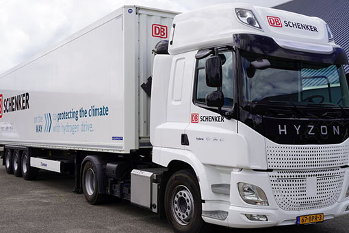 DB Schenker wydzierżawi ciężarówki wodorowe Hyzon