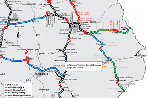 Ruszy budowa S17 na południe od Zamościa