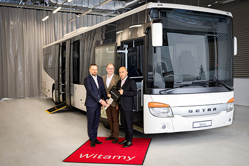 Setra S 415 LE trafiła do Raftrans