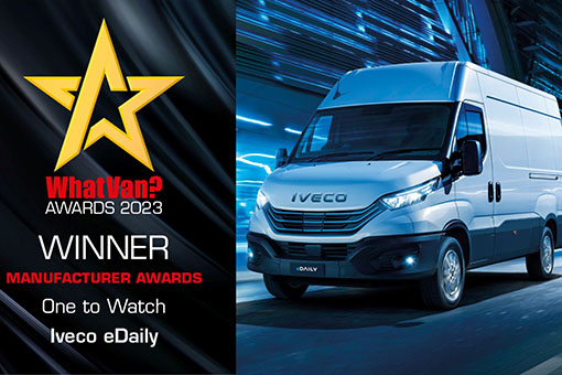 IVECO eDAILY z nagrodą „One to Watch” w plebiscycie What Van?