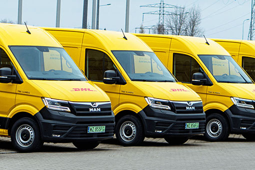 DHL Parcel inwestuje w kolejne elektryki MAN