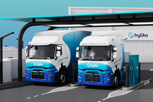 Hyliko dostarczy ciężarówki wodorowe dla Groupe Vallée
