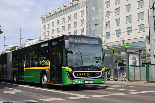 Pierwsze autobusy Mercedes-Benz we flocie MPK Poznań 