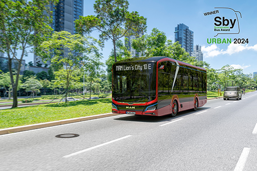 MAN Lion's City 10 E „Zrównoważonym autobusem roku 2024”