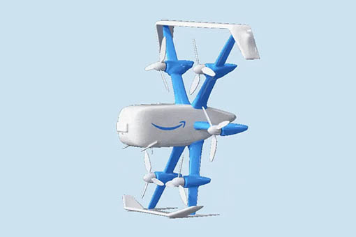 Drony Amazona dostarczą paczki w Wielkiej Brytanii