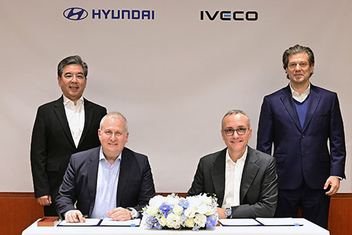Elektryczny samochód dostawczy Hyundai w gamie IVECO