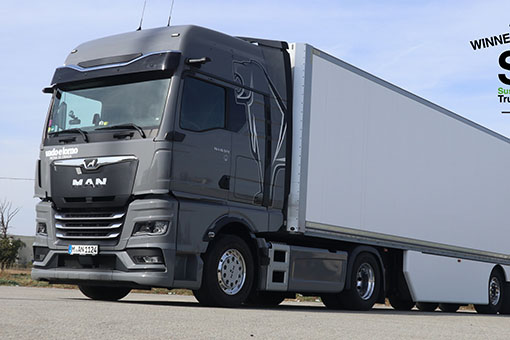 MAN TGX 18.520 „Zrównoważoną ciężarówką roku 2024” we Włoszech
