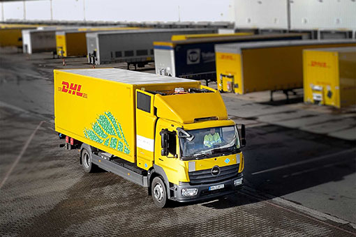 DHL w Niemczech testuje pierwsze ciężarówki na wodór