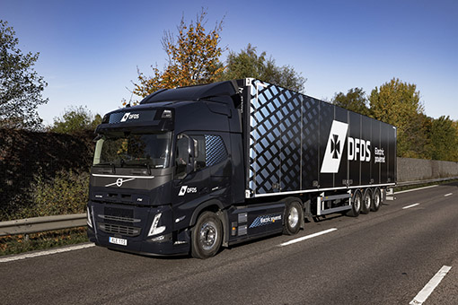 DFDS kupuje 100 elektrycznych pojazdów ciężarowych Volvo 