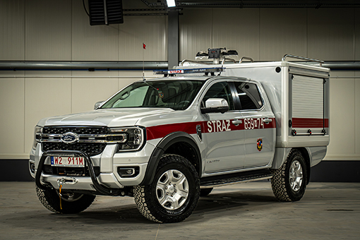 Pierwszy w Polsce nowy Ford Ranger strażak