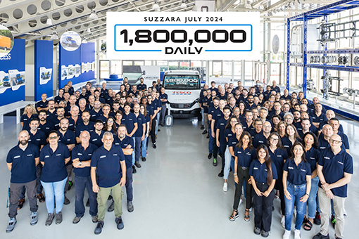 1.800.000. pojazd IVECO z fabryki Suzzara