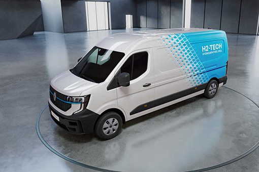 Kolejny wodorowy Renault Master H2-Tech, opracowany przez HYVIA