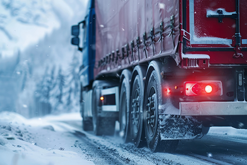 Transport do Skandynawii trudny szczególnie zimą