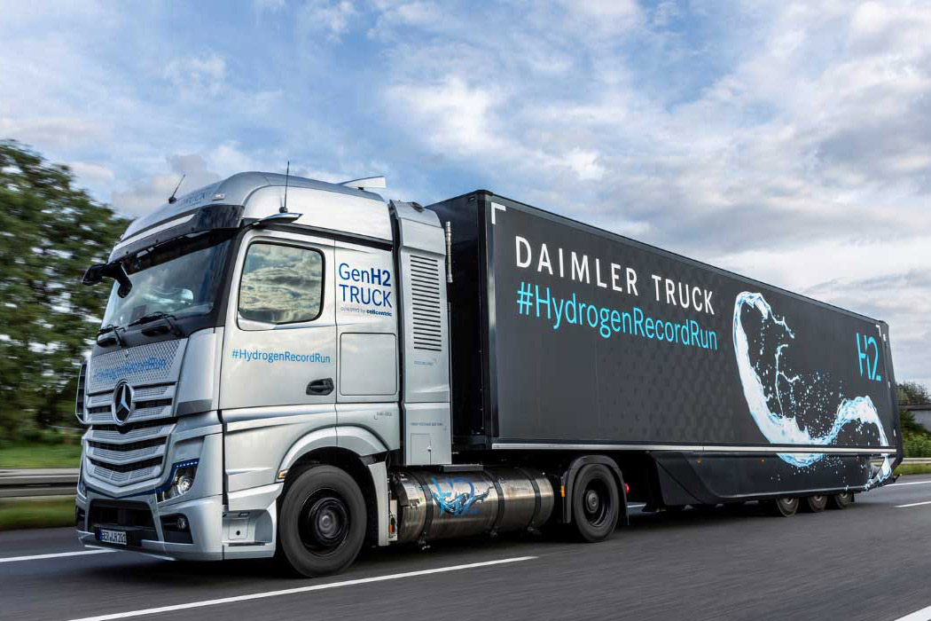 Premiera ciężarówki wodorowej Daimler Truck została przełożona